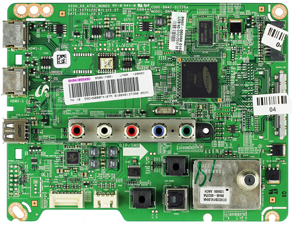 SAMSUNG UN55EH6000FXZA MAIN BOARD BN94-05549D / BN41-01778A BN97